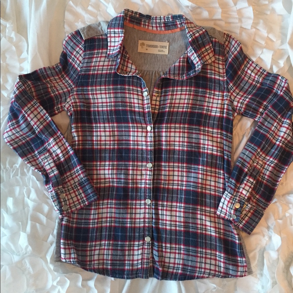 Tucker + Tate plaid shirt